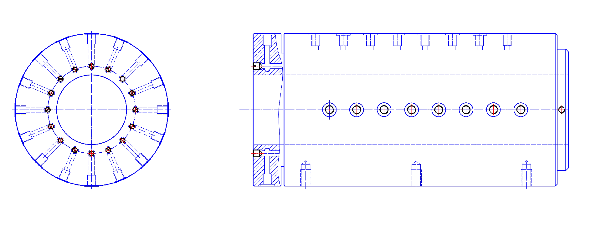 船舶水下作業絞車液壓迴轉接頭